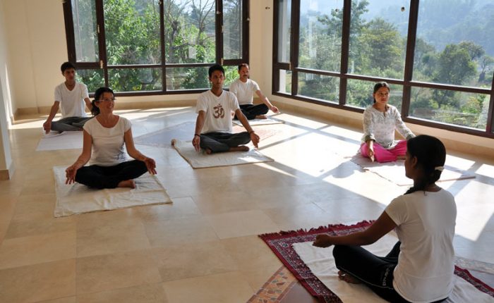 Yoga and Meditation Zone at Hot Spring Tattapani
